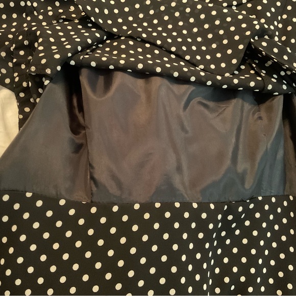Julian Taylor Vintage One Piece Polka Dot Dress - Picture 5 of 6